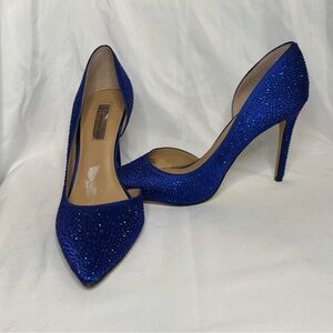 Elegant Blue Stiletto Heels